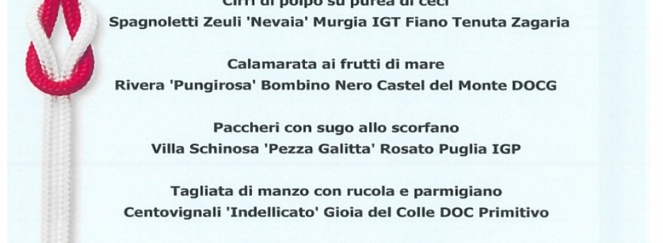 PROSSIMO EVENTO: Incontri di – vini.