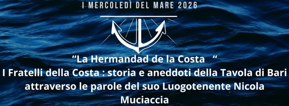 Mercoledì del Mare – 20 maggio 2026 ore 20.00