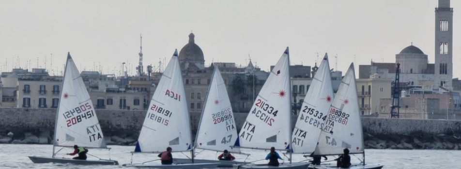DOMENICA LA SQUADRA LASER A TARANTO PER LA SECONDA TAPPA DEL CAMPIONATO ZONALE