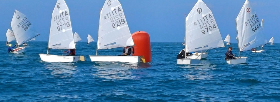 CAMPIONATO ZONALE OPTIMIST INTERO PODIO PER IL CV BARI IN DIVISIONE A. BENE ANCHE GLI ATLETI IN DIVISIONE B.