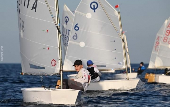SECONDO POSTO PER FRANCESCO CARRIERI ALLA PRIMA SFERRACAVALLO INTERNATIONAL OPTIMIST RACE.