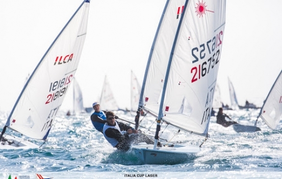 BUONE LE PRESTAZIONI DELLA SQUADRA LASER ALLA PRIMA TAPPA NAZIONALE DI RANKING LIST AD ANDORA