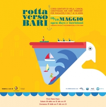 Rinnovato anche per il 2019 il progetto “Rotta Verso Bari”