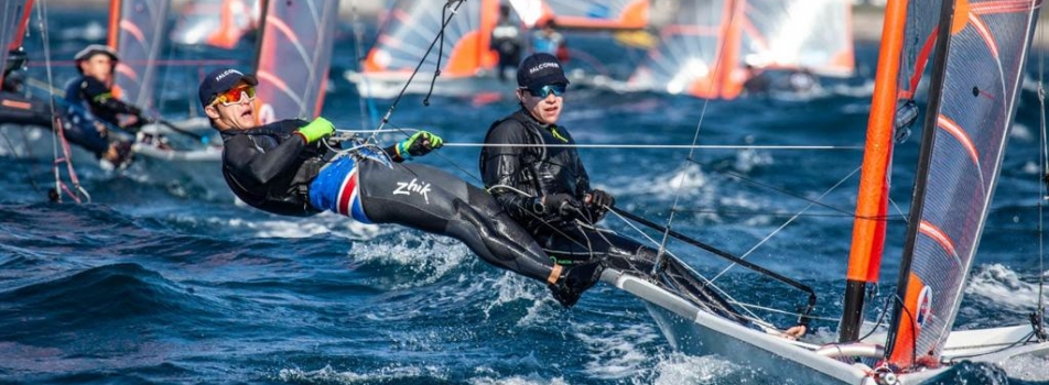 ZENO MARCHESINI E CARLO VITTOLI TERZI ASSOLUTI NELLA PRIMA TAPPA DEL MED SAILING EURO CUP 29ER TRA I 112 PARTECIPANTI.