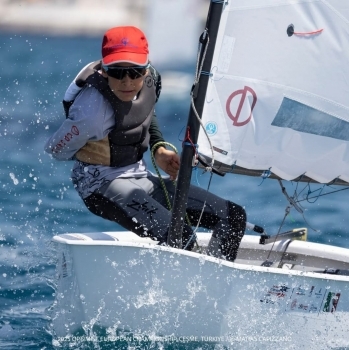 NICOLA DI PILLA ARGENTO AL CAMPIONATO EUROPEO OPTIMIST IN TURCHIA.