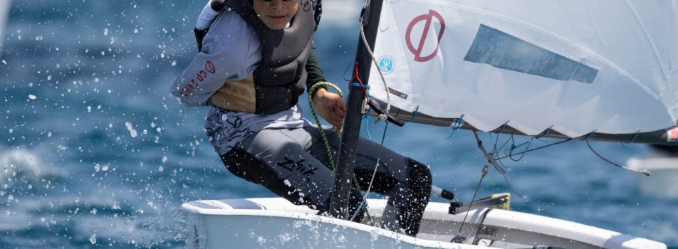 NICOLA DI PILLA ARGENTO AL CAMPIONATO EUROPEO OPTIMIST IN TURCHIA.