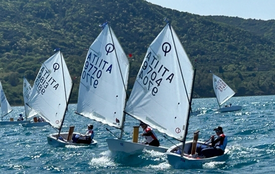 OTTIMI I RISULTATI DELLA TRASFERTA IN CAMPANIA PER LA SECONDA TAPPA DEL TROFEO OPTIMIST ITALIA KINDER JOY OF MOVING.