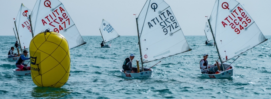 FRANCESCO CARRIERI TERZO ASSOLUTO ALLA PRIMA SELEZIONE NAZIONALE OPTIMIST PER CAMPIONATI EUROPEI E MONDIALI