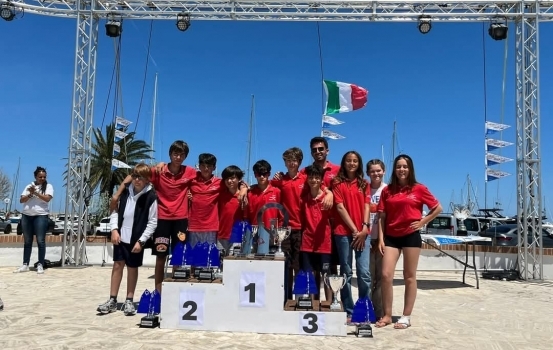 SUCCESSO DELLA SQUADRA OPTIMIST AL TROFEO OPTISUD A PESCARA