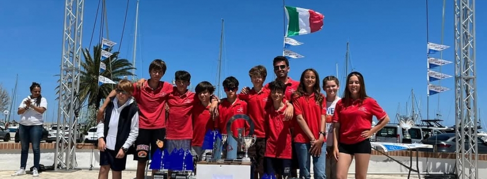 SUCCESSO DELLA SQUADRA OPTIMIST AL TROFEO OPTISUD A PESCARA