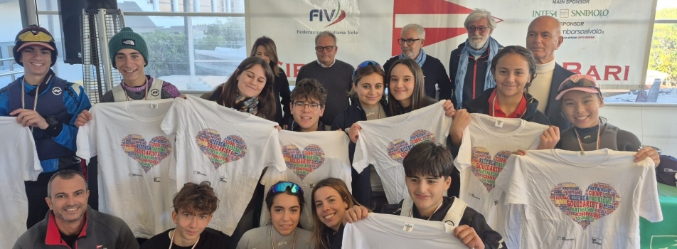 Il Circolo della Vela Bari e Telethon: il mare si tinge di solidarietà